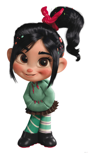 This is the Avatar Image for the Vanellope Von Schweetz (Wreck-It Ralph) AI Voice and Text to Speech Generator